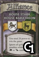Stark/Baratheon Alliance